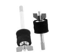 BESPORTBLE 1 Jeu Cymbal Stacker Support Avec Feutre Fixation Stable Double Pour Accessoires De Batterie Accessoire Polyvalent Pour Empilage Sécurisé Des Cymbales Ensemble Noir 2 Pièces
