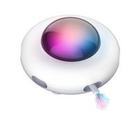 BESPORTBLE 1 Jeu de Chat drôle Casse-tête de Chat pour Chat USB Chat Souris Interactive Cat Toy interactif pour Chat pour Animaux de Compagnie électronique Blanche