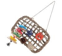 BESPORTBLE 1 Jeu farci Jouets de Lapin pour Lapins clapier Jouets Chinchillas Perruche Zoo à mâcher de pour Les Dents pour Hamsters de Plantes Aquatiques