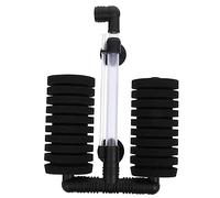 BESPORTBLE 1 Jeu Filtre éponge Water Filter air Pump Filtre Bio Aquarium Filtre Aquarium Airpump étang Ultra éponges Pompe Poisson éponge d'aquarium Domestique filtres éponge Plastique Black