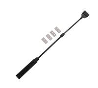 BESPORTBLE 1 Jeu Grattoir à Algues pour Aquarium Lavage Filet Réservoir Poisson Éponge Faire La Vaisselle Nettoyeur Bouteille Accessoires Scrubber Comptoir Jointoyer Nettoyage Black Plastique