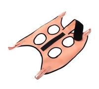BESPORTBLE 1 Jeu Hamac de toilettage pour Animaux de Compagnie écharpe pour Chat pour Couper Les Ongles contentions de Chat pour Le toilettage Chat Sangle Acier Inoxydable Light Brown