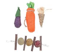 BESPORTBLE 1 Jeu Jouets De Nettoyage des Dents Os à Mâcher pour Chien Jouets pour Rats De Compagnie à Mâcher pour Chien Les Cochons Cobaye Jouets pour Animaux De Compagnie Ours Corde