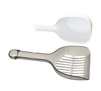 BESPORTBLE 1 Jeu Litière pour Chat Trousse Kit d'apprentissage De La Propreté pour Chat Doublures Griffoir pour Chat Pot Caisse D'arène pour Poste pour Chats Scoop Patte Para Grey Plastique