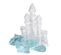 BESPORTBLE 1 Jeu Ornements de château d'aquarium Décoration animalière Boule océanique en Forme de Barre décoration Artificielle décor d'aquarium drôle château d'aquarium délicat Un Verre