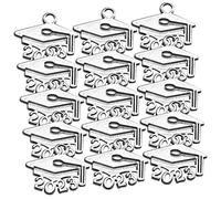 BESPORTBLE 1 Jeu Pendentif Chapeau De Docteur Charmes Mini 2023 Charmes De Chapeau De Graduation Charme De Bijoux Pendentif Pour La Fabrication De Bijoux Alliage 100 Pièces