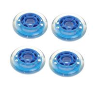 BESPORTBLE 1 Jeu Poulie Roller Shoes Snowskate Roues De Skate Faire De La Planche À Roulettes Planches À Roulettes Roue De Patins À Glace Fournitures De Skate Pu Polyuréthane Blue 4 Pièces