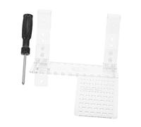 BESPORTBLE 1 Jeu Terrasse des Tortues décor de réservoir de Tortue Bronzage Decor Aquarium Décoration pour Aquarium Quai pour réservoir de Tortues Plate-Forme de Tortue Acrylique Transparent