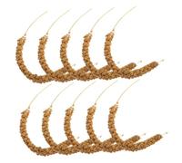 BESPORTBLE 1 Nourriture pour Perroquet Et Millet Nourriture Portable pour Perroquet Oiseau Mangeant Une Friandise Nourriture pour Oiseaux Friandise pour Oiseaux Épis De Céréales