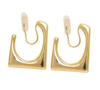 BESPORTBLE 1 Paire Boucles Oreilles Clips pour Élégantes et Légères Design Perçage Parfaites pour Toutes Occasions