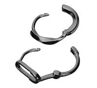 BESPORTBLE 1 Paire Boucles Oreilles de Pince de Mini Créoles Élégantes pour Hommes et Accessoires pour Style Unique