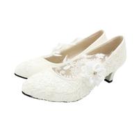 BESPORTBLE 1 Paire Chaussures pour Femme à Moyen Élégantes pour Occasions