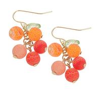 BESPORTBLE 1 Paire De Boucles D'Oreilles Orange Boucles D'Oreilles Pendantes Boucles D'Oreilles Amusantes Boucles D'Oreilles Créatives Boucles D'Oreilles Fruits