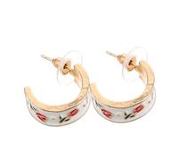 BESPORTBLE 1 Paire De Boucles D'Oreilles Tulipes Bijoux Boucles D'Oreilles Tendance Boucles D'Oreilles Pour Enseignant Boucles D'Oreilles De Fête Pour Femmes Boucles