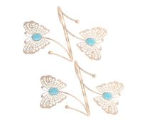 BESPORTBLE 1 Paire De Bracelets Et Fleur : Bijoux De Bras En Métal Pour Femme - bracelet Et Embrasses De Rideaux Décoratives