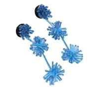 BESPORTBLE 1 Paire De Longues Boucles D'Oreilles Pour Femmes Clous Perlés Mignonnes Pour Boucles D'Oreilles Faites À La Main Longues Boucles D'Oreilles Pendantes Faites À La