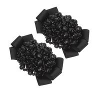 BESPORTBLE 1 Paire décoration de chaussures à nœud pinces à chaussures à nœud ruban embellissements chaussures femme woman shoes Clips de chaussures pour les appartements décor de chaussures