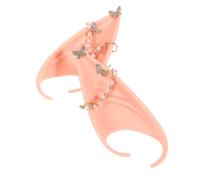 BESPORTBLE 1 Paire D'Oreilles D'Elfe Accessoires De Déguisement De Fête Accessoires De Fée Boucles D'Oreilles De Cosplay Accessoires D'Elfe Boucles D'Oreilles