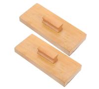 BESPORTBLE 1 Paire Percussion Bois pour Garçon Fille de Blocs de Sable Bois Instrument de Musique Éducatif pour Développement Rythme Coordination