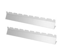 BESPORTBLE 1 paire Support à Brochettes Acier Inoxydable pour Barbecue Rack de Brochettes Multifonctionnel pour Grillades Contamination et Facile à Nettoyer