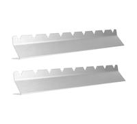 BESPORTBLE 1 paire Support de Brochettes Bbq Acier Inoxydable Support Stable pour Kebab Rack Organisateur pour Barbecue Accessoire de Grillade Polyvalent et Pollution