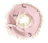 BESPORTBLE 1 Pc Collier de Cou Animal de Compagnie Colliers de Chien pour Chiots Collier Elizabeth pour Chien Collier de Chiot tendeuse Doux écharpe Anti-léchage Foulard Anti-Rayures Rose