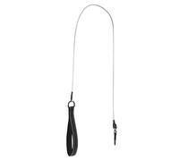 BESPORTBLE 1 Pc la Laisse du Chien Dog Leash Chiot Collier pour Animaux de Compagnie Laisse rétractable pour Chien Teckel Corde de Marche en Plein air Laisse avec poignée Fil d'acier Black