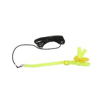 BESPORTBLE 1 Pc Laisse d'oiseau Laisse pour Perroquet Laisse de Corde Laisse de Dressage pour Animaux de Compagnie Laisse en Peau de Tigre Harnais Ara Corde à Oiseaux Sangle d'oiseau Yellow