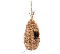 BESPORTBLE 1 Pc Nid D'oiseau Tissé Lit D'oiseau Volière Nichoirs pour L'extérieur Abri d'oiseaux Artificiel Lieu De pour Les Oiseaux Oiseau De Balcon Élevage d'oiseaux Hibiscus Brown