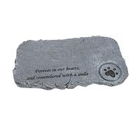 BESPORTBLE 1 Pc Pierre Tombale De Chat De Chien De Compagnie Perte d'un Animal De Compagnie Pierre Commémorative pour Animaux De Compagnie Urne pour Animaux De Compagnie Démêlage Urnes Résine