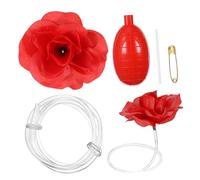 BESPORTBLE 1 Pièce Bran de rose- à l'eau Broche de fleur d'eau Broche de simulation pour farces farce de rose Water Shipping Flower Prank Plastique Couleur Aléatoire