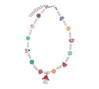 BESPORTBLE 1 Pièce collier collier pendentif collier de perles fait main collier de plage bijoux de fête collier de fête hawaï Collier de style hawaïen Plastique Coloré