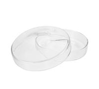BESPORTBLE 1 pièce Coupelle de Pétri Transparent pour Culture Utile pour Laboratoire et Expériences Scientifiques