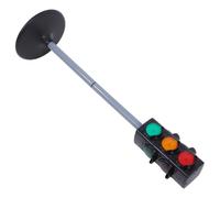 BESPORTBLE 1 Pièce Éducatif Simulant Un Feu de Circulation pour Garçon Fille Modèle de Signalisation Routière Ajustable sans Piles