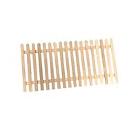BESPORTBLE 1 Pièce Modèle De Clôture en Bois Mini Rail De Maison Clôture Miniature Mini-barrière Petite Clôture De Maison Bambou