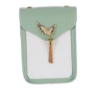 BESPORTBLE 1 Pièce Modèle Small Square Sac sacs bandoulière pochette à motif alligator sac à main à motif alligator sac d'épaule sac à main filles sac à changer Unité centrale Vert