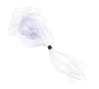 BESPORTBLE 1 Pièce Perruque Blanche pour Déguisement de Jugement Accessoire Cosplay pour Fête et Halloween