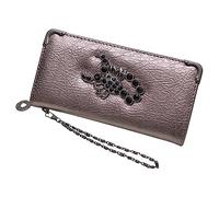 BESPORTBLE 1 Pièce Portefeuille à Main Mesdames Poignet Embrayage succulentes Wallet for Women chaîne Femme chainette Pouch de Rangement à la Mode à Monnaie Fille Porte-Monnaie PU