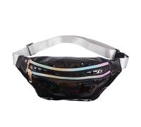 BESPORTBLE 1 Pièce Sac Bandoulière Femme PU Étanche Design Paillettes Sac à Mode pour Noir