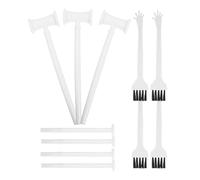 BESPORTBLE 10 Ensembles Kit de Fouilles Dinosaures Éducatif pour Garçon Fille Outils Archéologiques Plastique Sûrs Jeu de Creusement Créatif pour Stimuler Imagination Adaptés Aux Petites