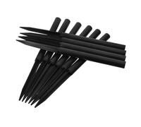 BESPORTBLE 10 Ensembles Solaire Lampadaire Piquet De Lumière Solaire Lumières Piquets Au Sol Piquets De Jardin Solaires Piquet pour Éclairage Paysager Lumière De Prise De Terre Noir PP