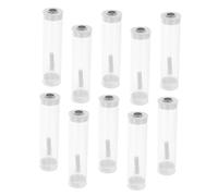 BESPORTBLE 10 Ensembles Tubes à Insectes Transparants avec Ventilation Conteneurs et Portable pour Collecte de Criquets et Plein Air