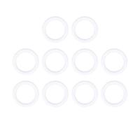 BESPORTBLE 10 Pièces Anneau Circulaire Couronne De Mousse Anneau Enfant Cercle Fleur Anneau en Mousse Anneau en Mousse De Polystyrène Anneau en Mousse De Noël Rond en Mousse Décor Anneaux en