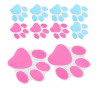 BESPORTBLE 10 Pièces Autocollants Antidérapants pour Sol De Douche Stickers De Sécurité avec Motifs De Pattes Anti-Glissement pour Salle De Bain