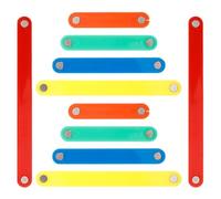 BESPORTBLE 10 pièces Bâtons de Construction Magnétiques pour Garçon Fille Formes Géométriques pour Apprentissage Créatif à et Maternelle Éducatif Favorisant Les Compétences Mathématiques