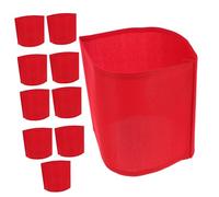 BESPORTBLE 10 Pièces Brassard Capitaine Football Coton Épais Brassards Élastiques pour Activités et Organisation Déquipes Ajustables et Durables