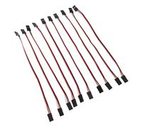 BESPORTBLE 10 Pièces Câbles Extension Rc Broches Femelle à Femelle Rallonge Imperméable Compatible Multimodèle pour Modèles Rc Hélicoptères Voitures