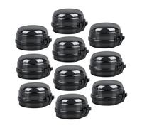 BESPORTBLE 10 pièces Cache Boutons de Sécurité pour Cuisinière Gaz Protection Garçon Fille Transparente Couvre Boutons Four et Plaque Verrouillage Jeu pour Cuisine Sûre