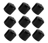 BESPORTBLE 10 Pièces cache moyeu de roue remorque voiture cache écrou de moyeu moyeux auto bouchons d'étanchéité Black