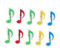 BESPORTBLE 10 Pièces Clips Partitions Musique Durable Pinces Fortes pour Maintien Pages et Compacts Multicolores pour Musique